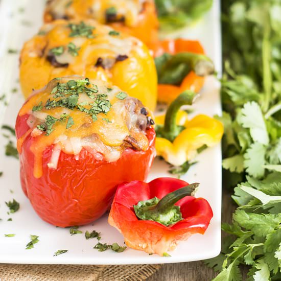 Chicken Relleno Bell Peppers