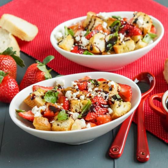 Strawberry Panzanella