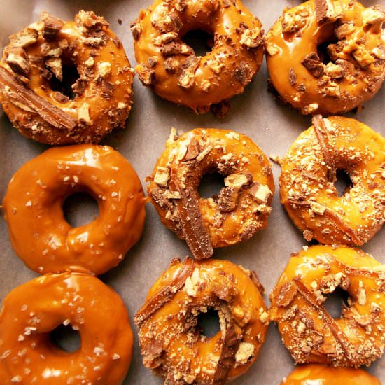 Dulce de Leche Cake Donuts