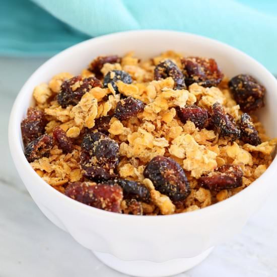 Lentil Granola with Coconut