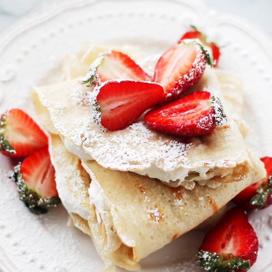 2-Ingredient Crepes