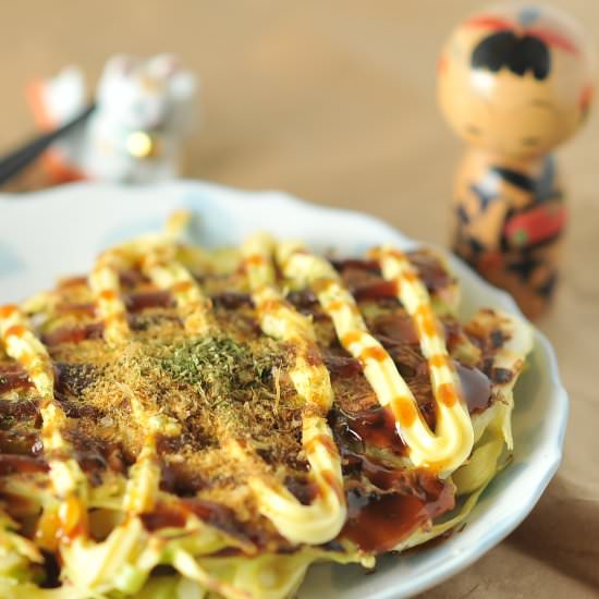 Okonomiyaki – Japanese Pancake