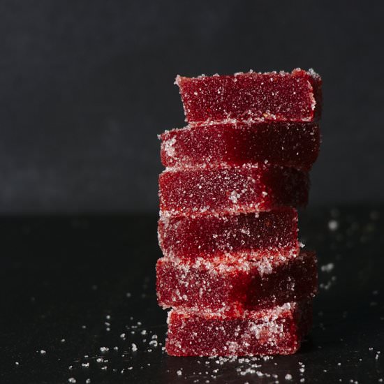 “Pate de Fruit” of Strawberries