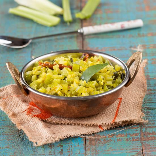 Celery Poriyal