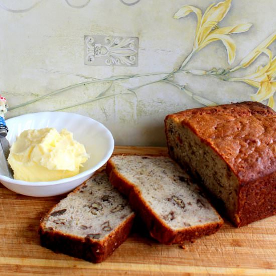 Nutty Banana Bread