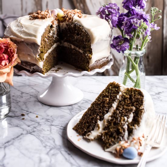 Matcha Green Tea Cake