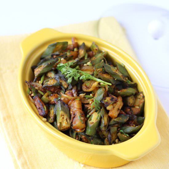 Aloo Bhindi Fry