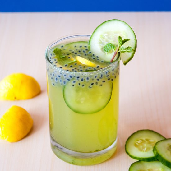 Cucumber Mint Lemonade