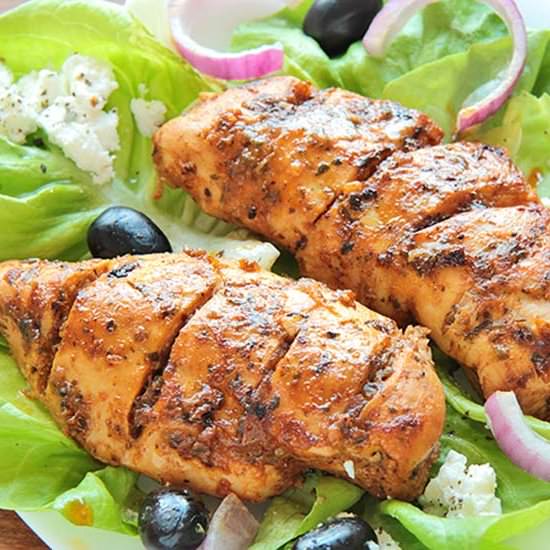 Easy Greek Marinated Chicken