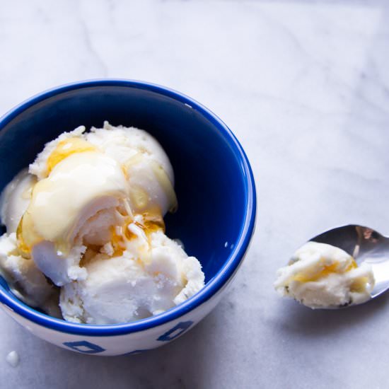 Honey Vanilla Frozen Yogurt