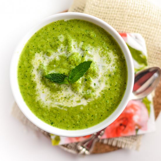 Pea Mint Soup