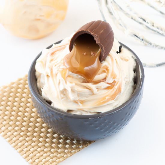 Salted Caramel Buttercream Frosting