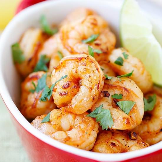 Tequila Lime Shrimp