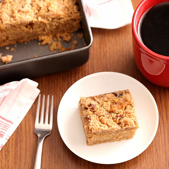 Apple Butter Crumb Cake