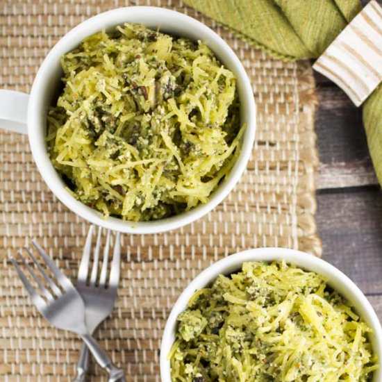 Spaghetti Squash Alfredo