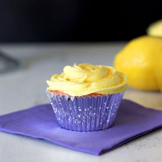 Pink Lemonade Cupcakes