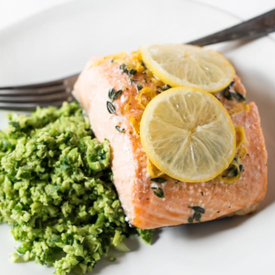 Salmon en Papillote