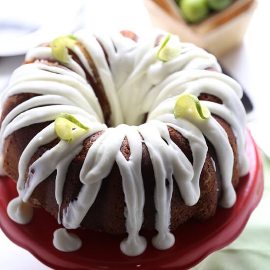 Tequila Key Lime Bundt Cake