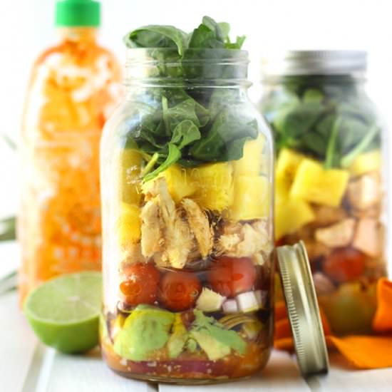 Tropical Sriracha Chicken Salad