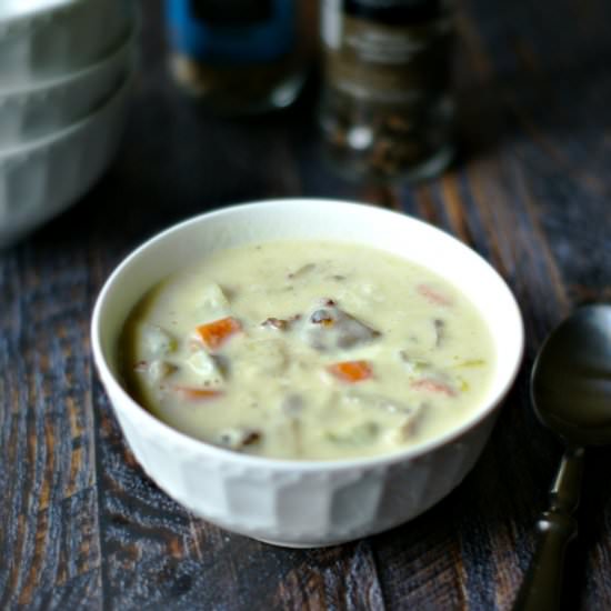 Paleo Clam Chowder