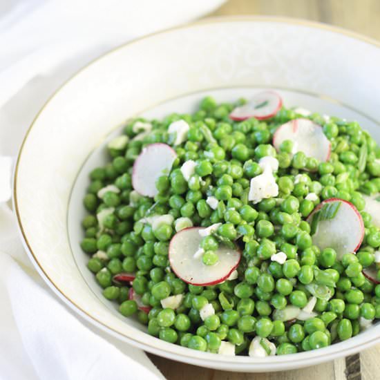 Feta and Pea Salad