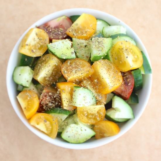 Greek Islands Simple Salad