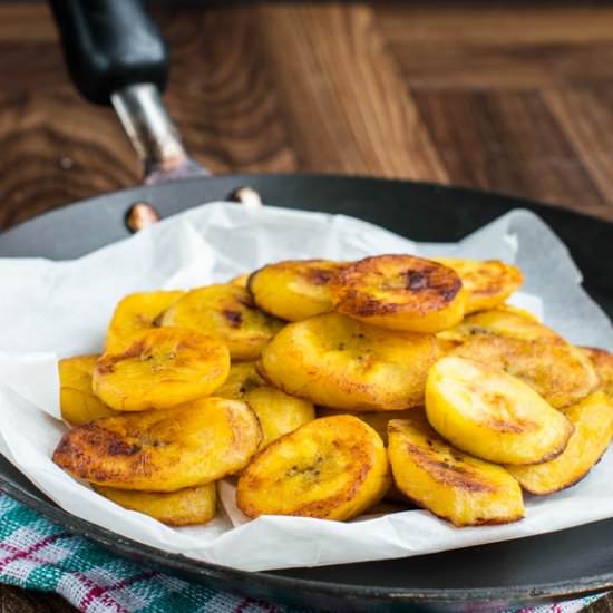 Oven Baked Plantains