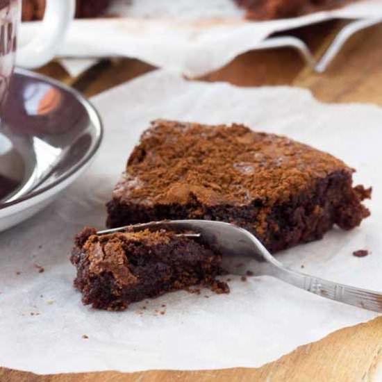 Gooey Swedish Chocolate Cake