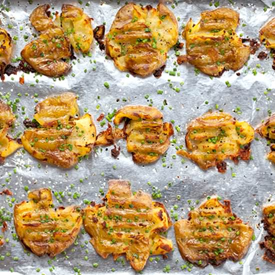 Smashed Roasted Potatoes