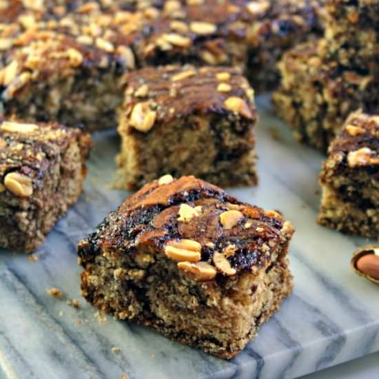 Marbled Peanutty Brownies