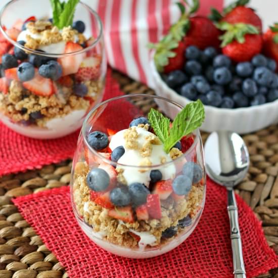 Berry Fruit Parfait