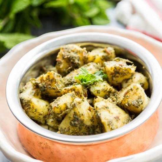Pudina Aloo
