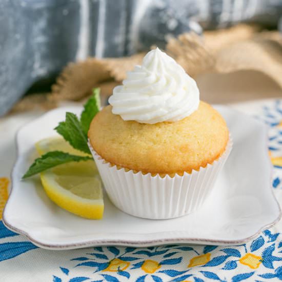 Limoncello Cupcakes