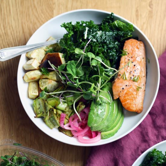 Salmon Bowls