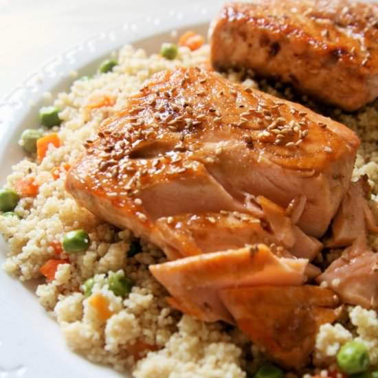 Sesame Teriyaki Salmon