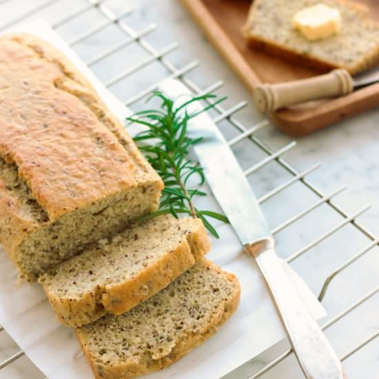 Grain-free Rosemary Almond Bread