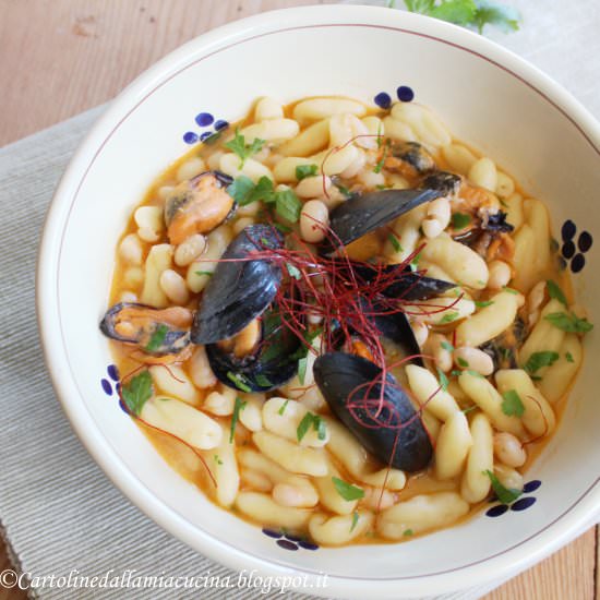 Cavatelli Fagioli e Cozze