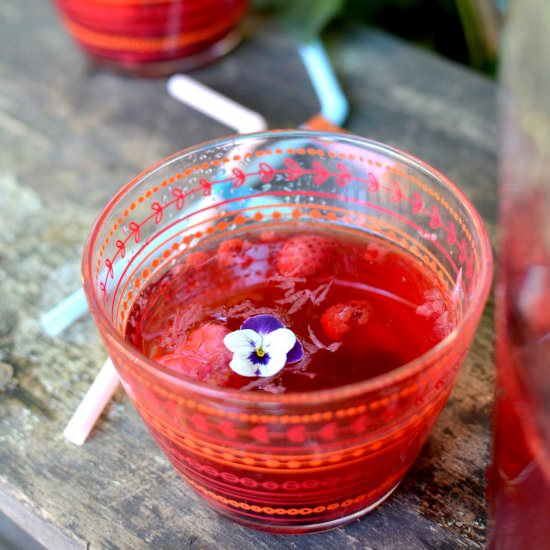Mixed Berry infused Lemonade