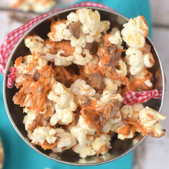 Butterscotch Toffee Popcorn