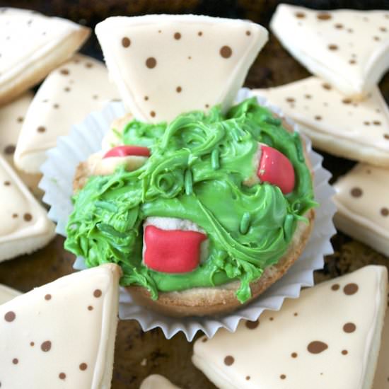 Chips and Guacamole Sugar Cookies