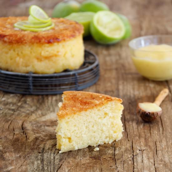 Lime Curd Cake