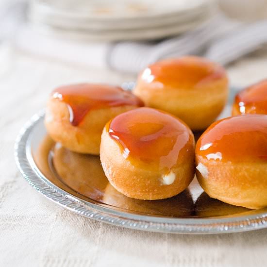 Mini Crème Brûlée Doughnuts