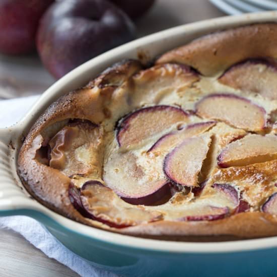 Plum Clafoutis