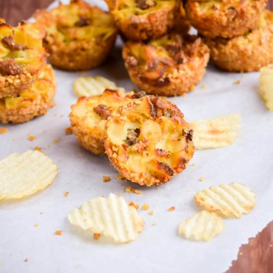 Baked Sausage Macaroni & Cheese Cup