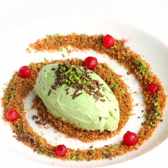 Matcha Tea Ricotta Cheesecake