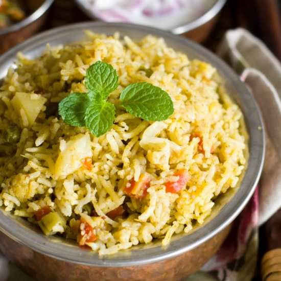 Vegetable Biriyani
