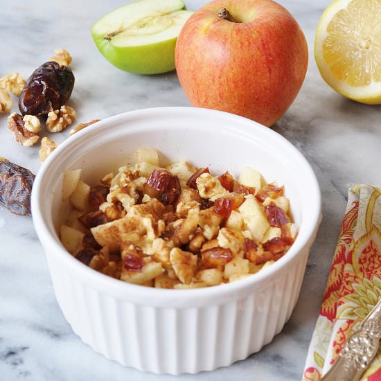 Raw Apple Pie