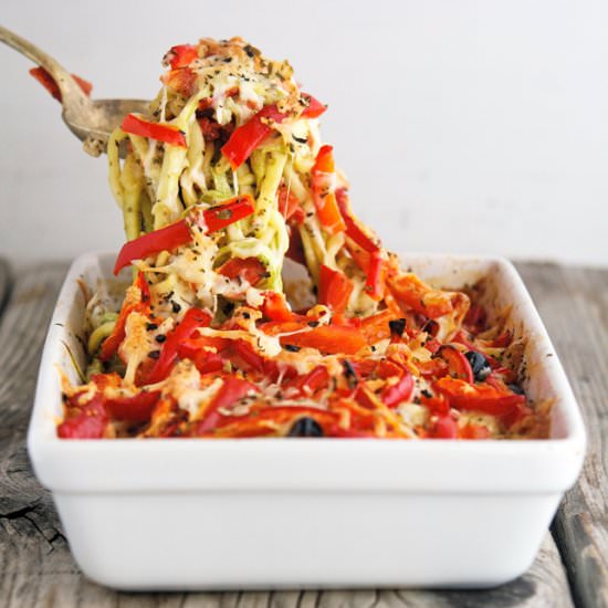 Easy Zoodle Bake
