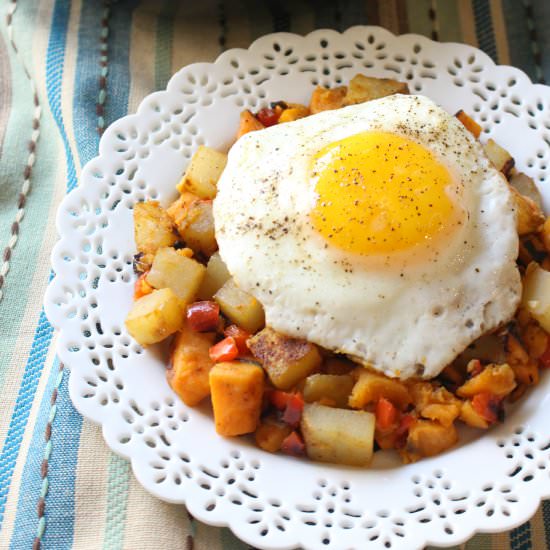 Savory Sweet Potato Skillet Hash