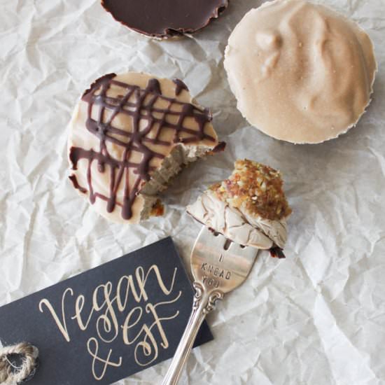 Raw PB Banana Cream Pies